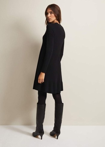 Phase Eight Vickie Fine Knitwear Black USA | 2049831-FY